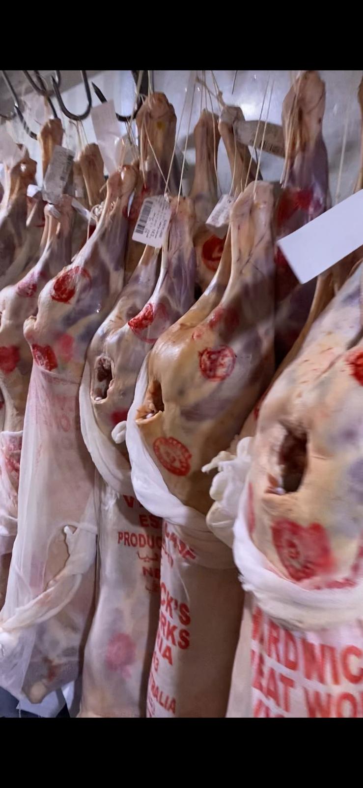 Australian Lamb Carcases by Air